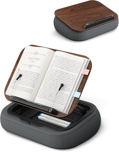 Book holder for - for, bed