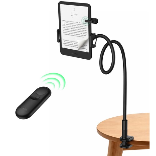 Gooseneck kindle holder remote - holder,