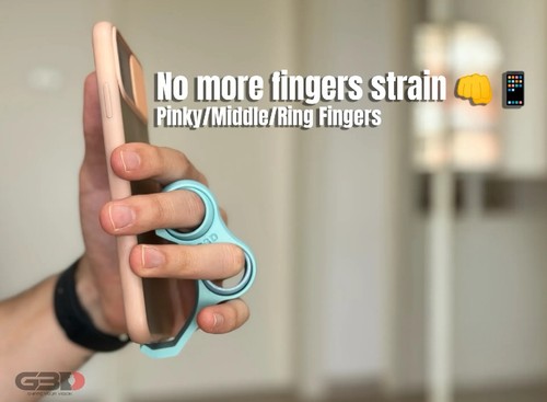 Ergonomic finger phone - finger, /