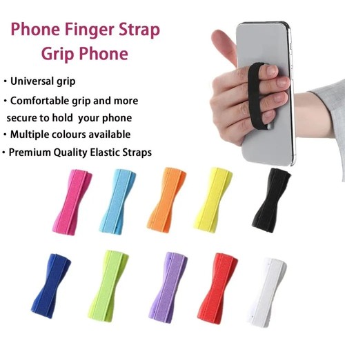 Phone finger strap grip holder - finger,