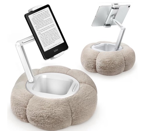 Plush fabric pillow stand - pillow,