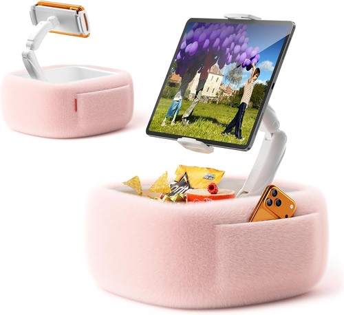 Pillow tablet stand for bed - for,