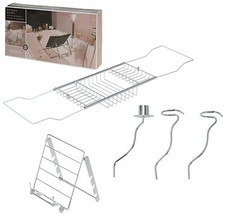 Chrome Extendable Bath Rack